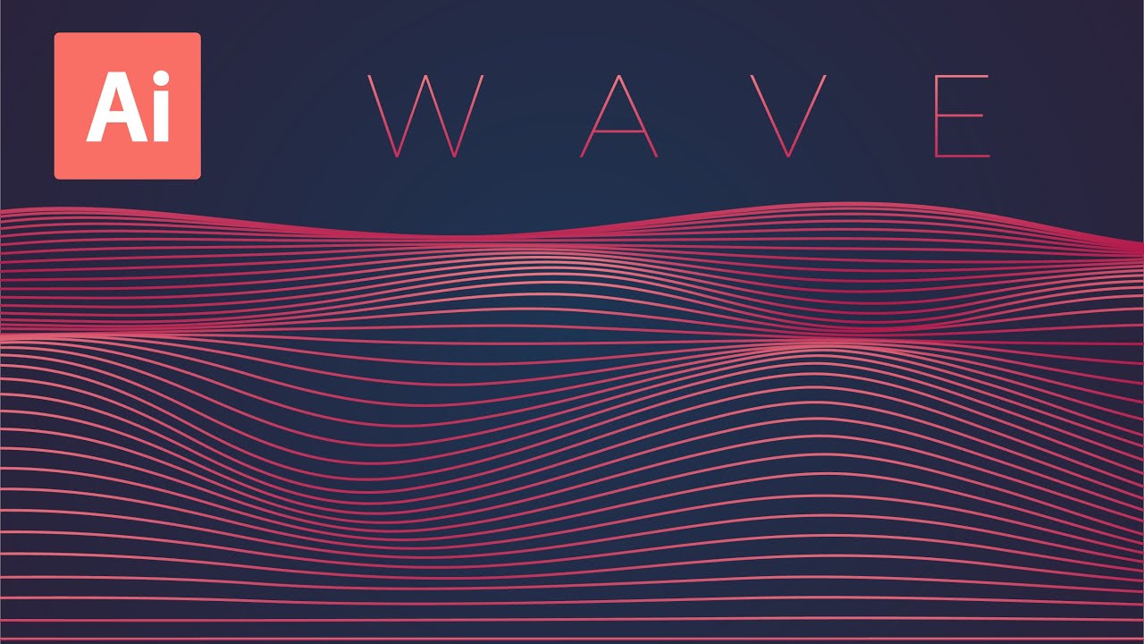 illustrator wave line download