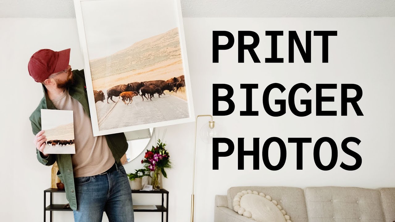Make Your Images Bigger for Print