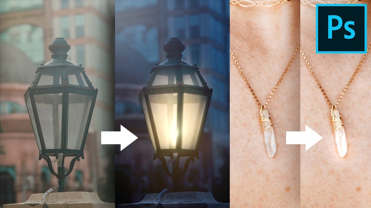 One Trick to Add Light or Shine to Anything in Photoshop