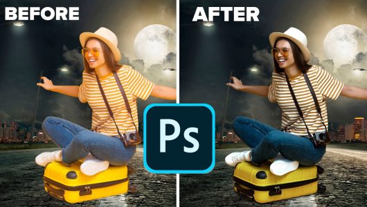 How to perfectly match colors in Photoshop when combining photos